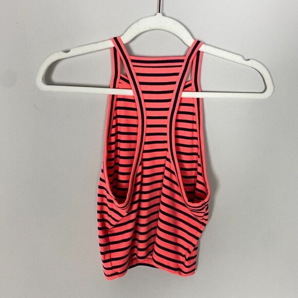 Aerie Hot Pink Festival Concert Cropped Tank Top Shirt Womens Small - Picture 4 of 5